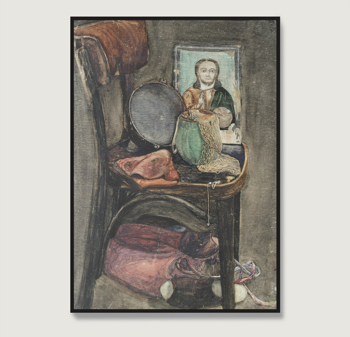 STILL LIFE WITH OLD CHAIR