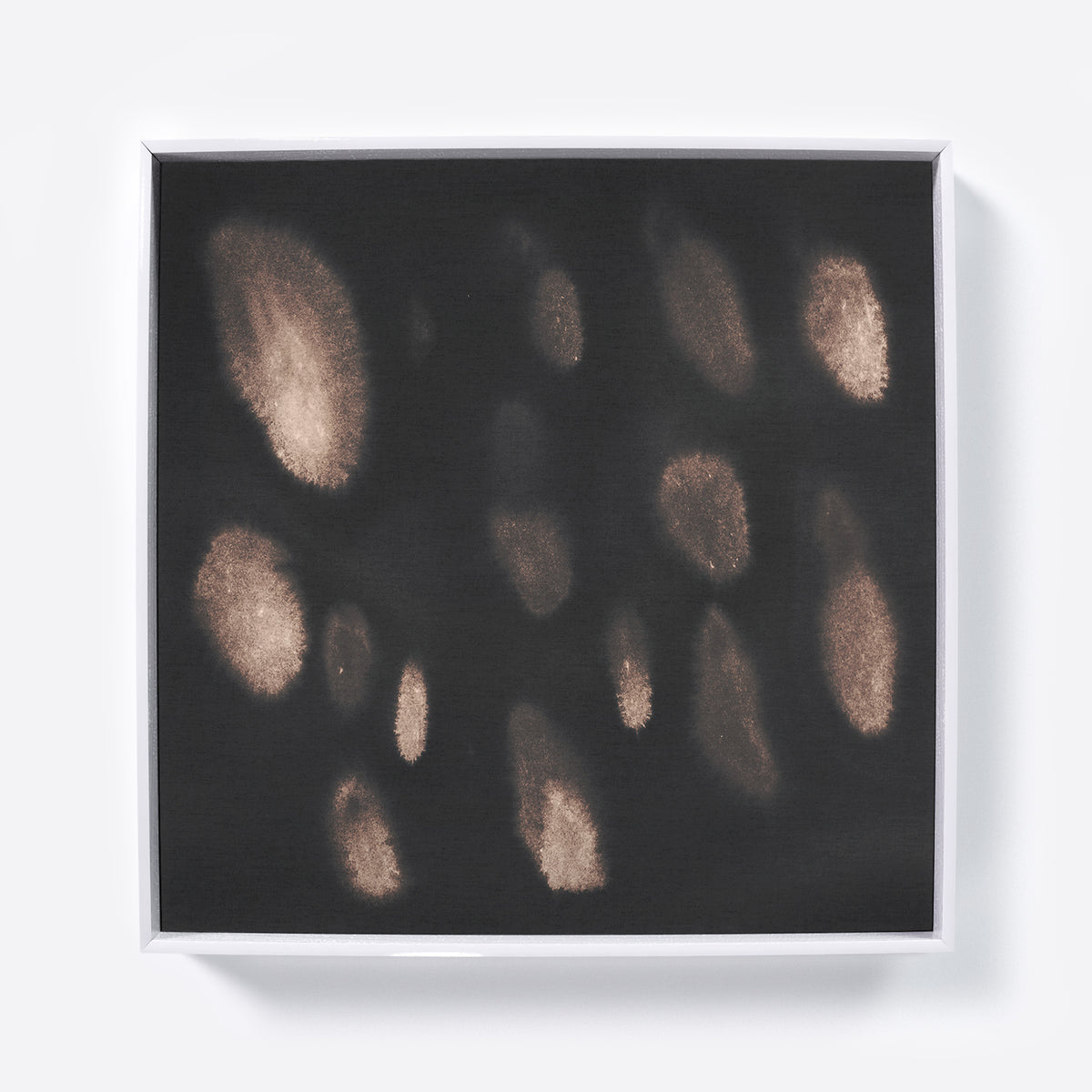 Dark abstract art print in watercolor technique.