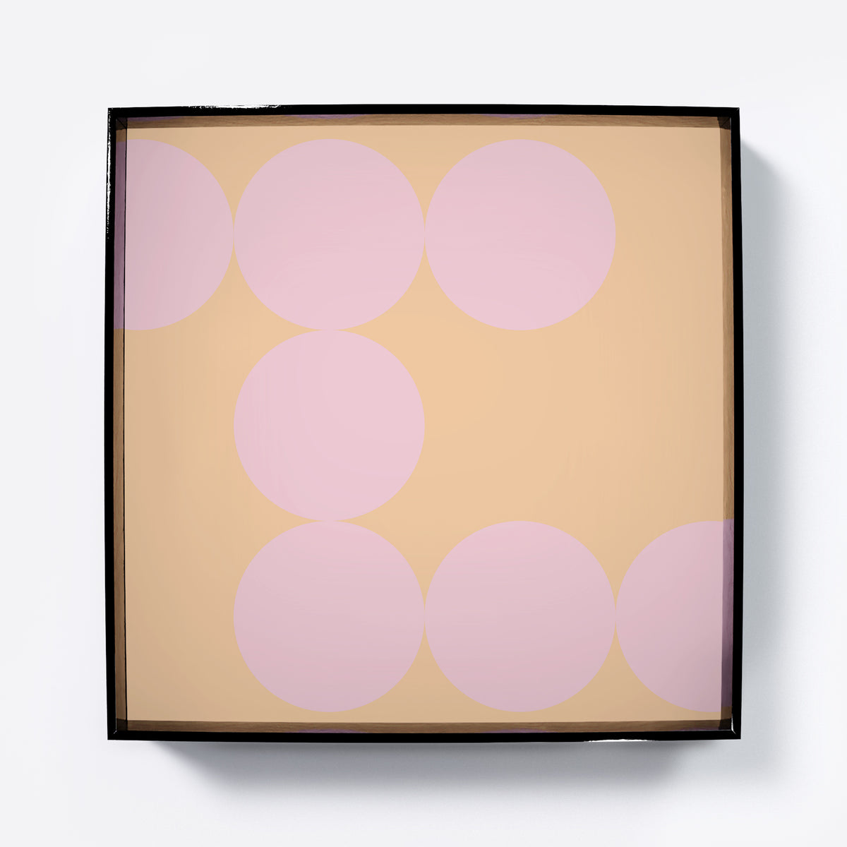 Minimalist contemporary pastel colors art print.