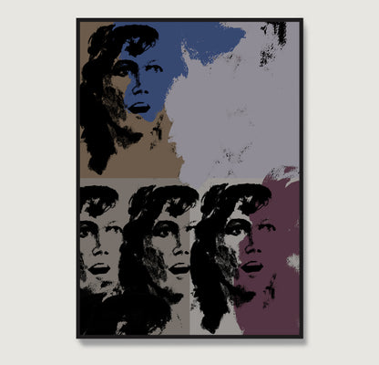 Pop art art print.
