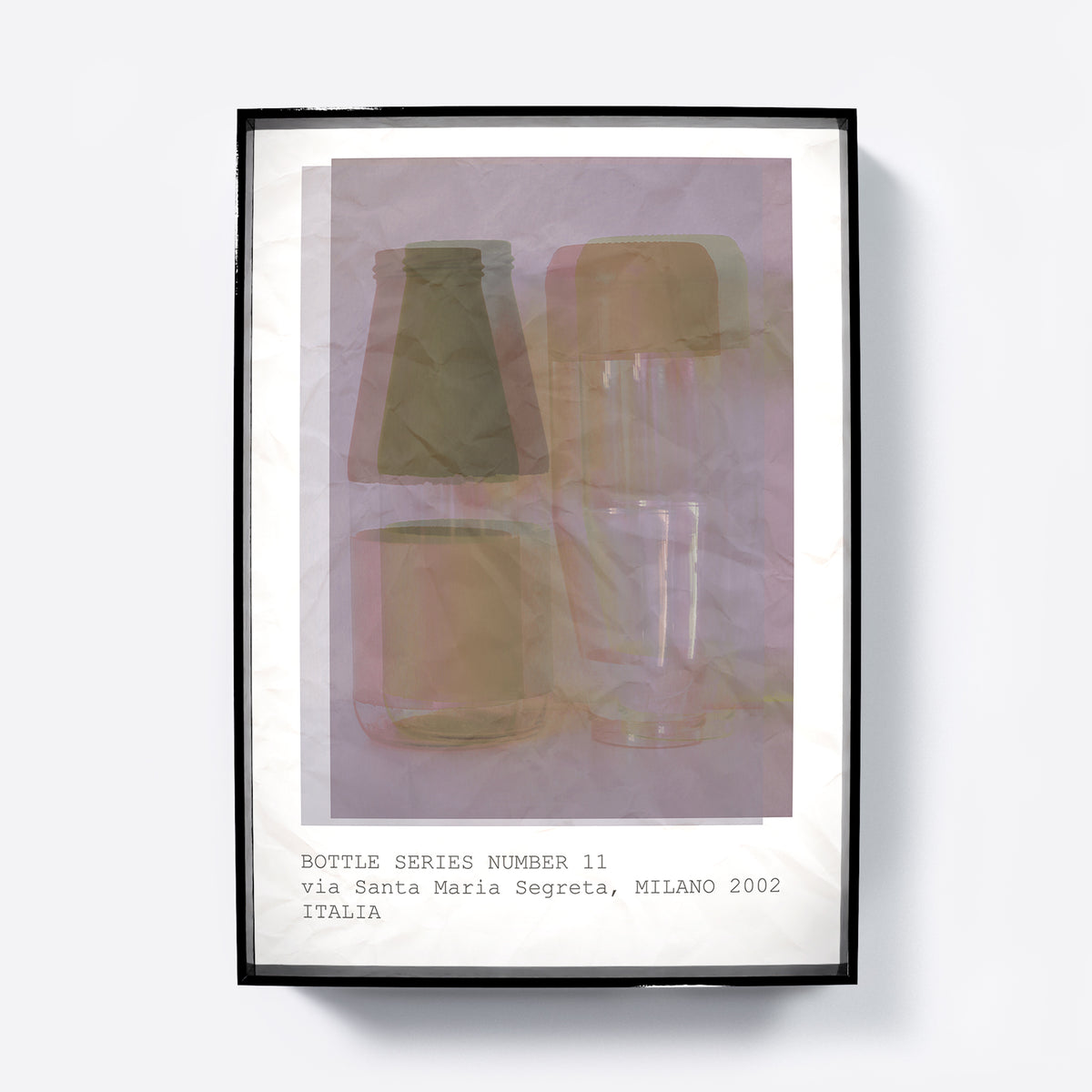 Photography artistic art print with pastel colors.