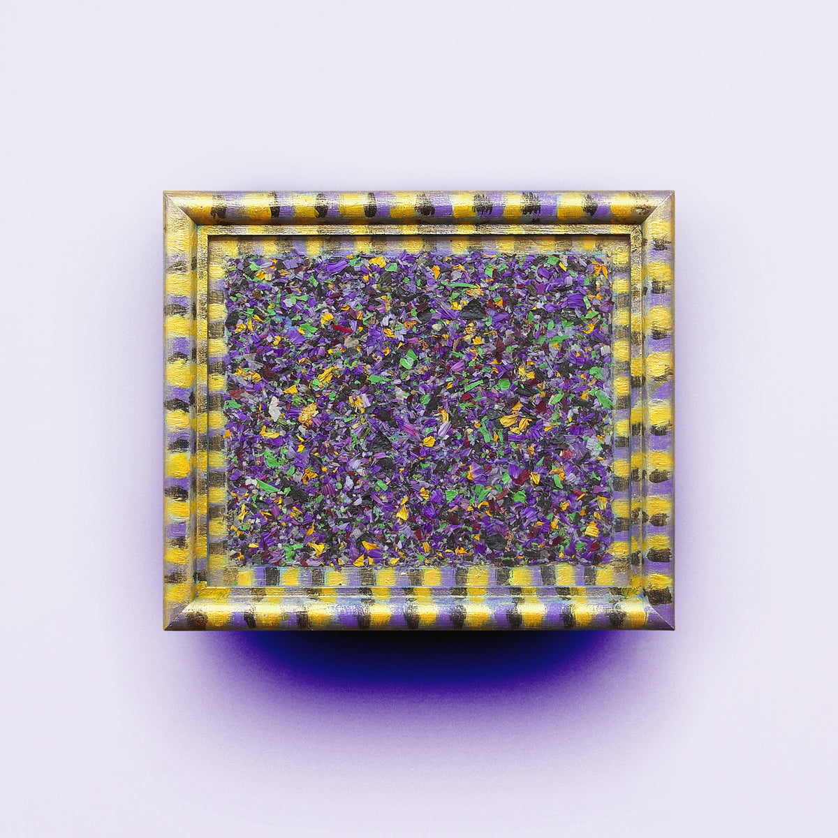 VIOLET AND YELLOW NO.1